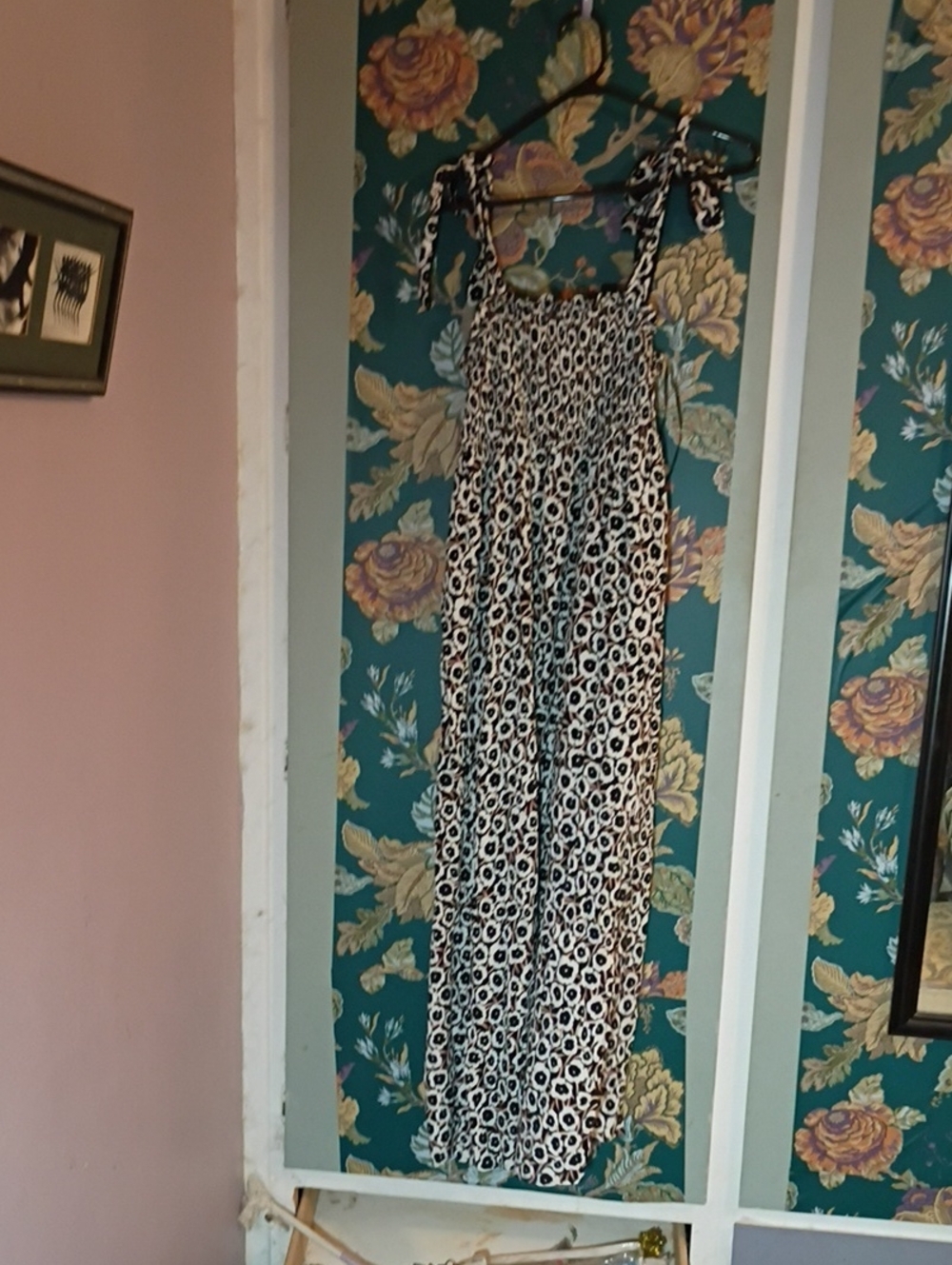Diane Von Furstenberg Vintage Leopard Print Maxi Dress. XS